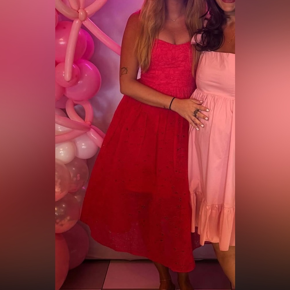 French Connection Pink Dress